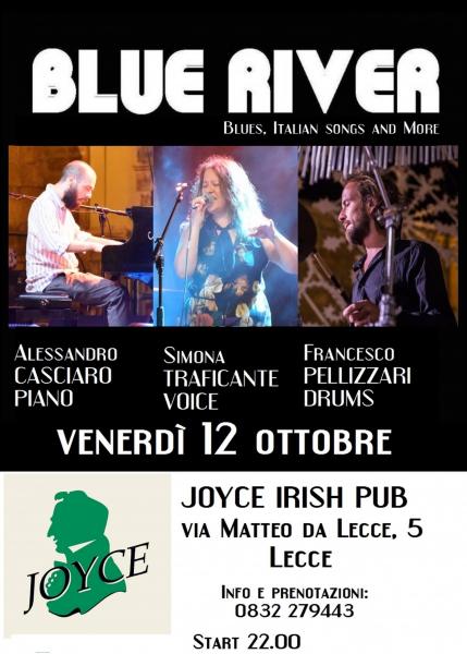 Blue River live al Joyce Irish Pub di Lecce