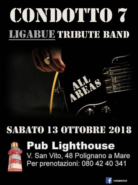 CONDOTTO7 (Ligabue Tribute Band) live @ Lighthouse - Polignano