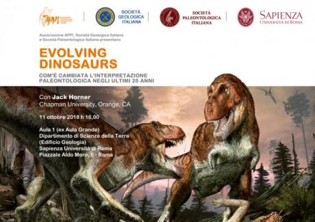Evolving Dinosaurs: un grande appuntamento all'insegna della scienza con il prof Jack Horner, consulente scientifico di Jurrasic Park