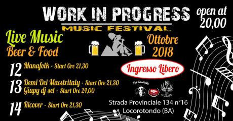 Work in Progress Music Festival