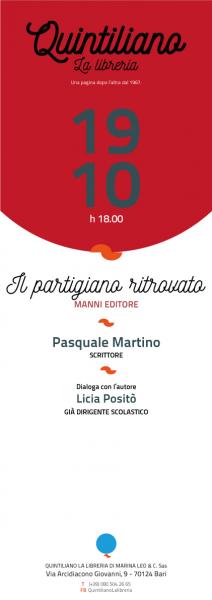 Il partigiano ritrovato di Pasquale Martino
