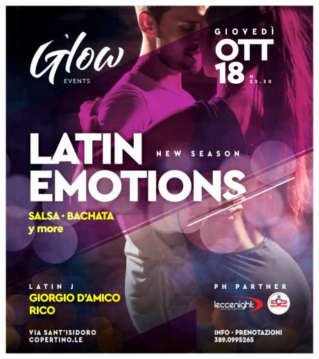 Il Giovedì latino del Glow a ritmo di musica. A notte fonda il pasta party per tutti gli ospiti