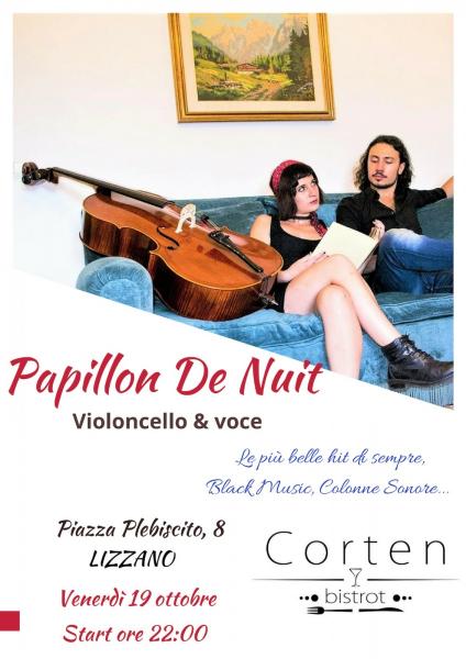 PAPILLON DE NUIT Live at Corten bistrot