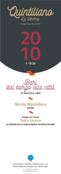 BARI dal borgo alla città di Nicola Mascellaro