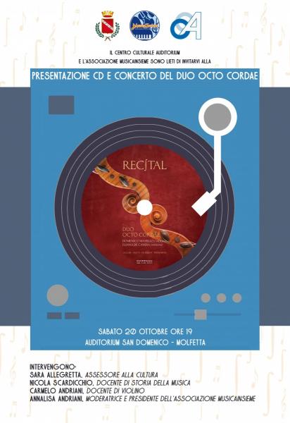 Presentazione cd e concerto del Duo Octo Cordae