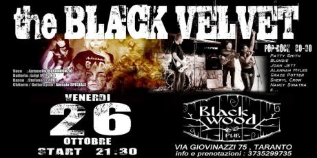 Black Velvet at Black Wood Pub - Ven. 26/10