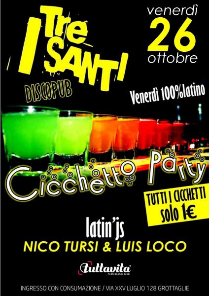 CICCHETTO PARTY