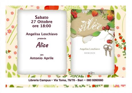 Angelisa Loschiavo presenta Alice