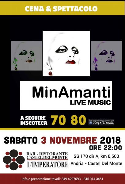 MinAmanti live music a Castel del Monte - Andria