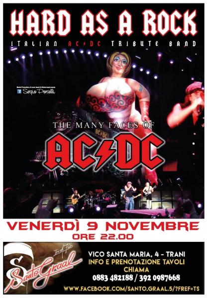 Hard As A Rock - AC/DC Italian Tribute Band a Tran