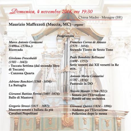 Rassegna organistica "La Girolmeta" 2018