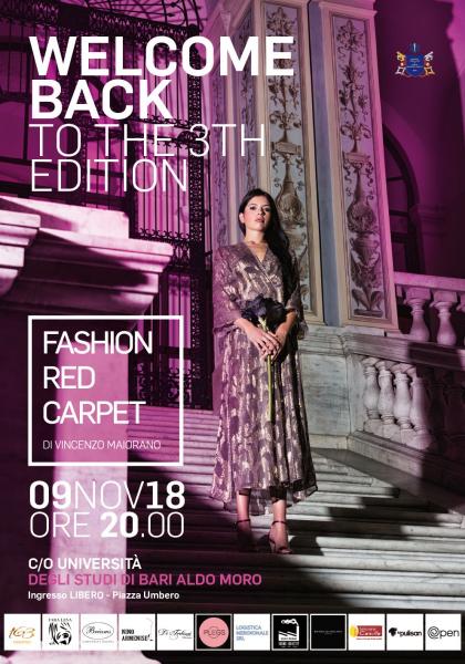 Il Bari Fashion Red Carpet 2018 all'Università Aldo Moro: presenta Daniela Mazzacane