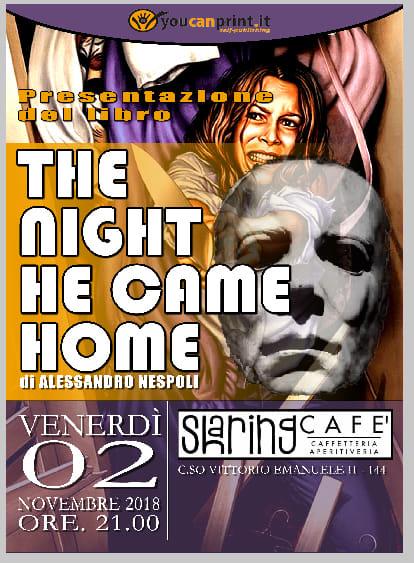Presentazione del libro "The Night He Came Home"