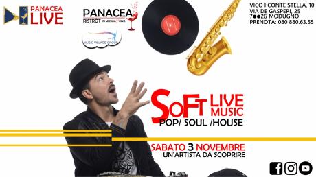 STASERA MUSICA TRANQUILLA: sOft LIVE music | PanaceaLIVE