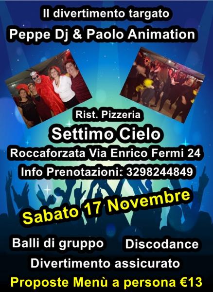 A Roccaforzata Musica dal Vivo, Balli di Gruppo, Discodance con dj Peppe
