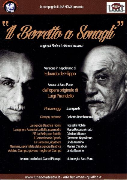 "BERRETTO A SONAGLI" Premio Rosanna Murgolo