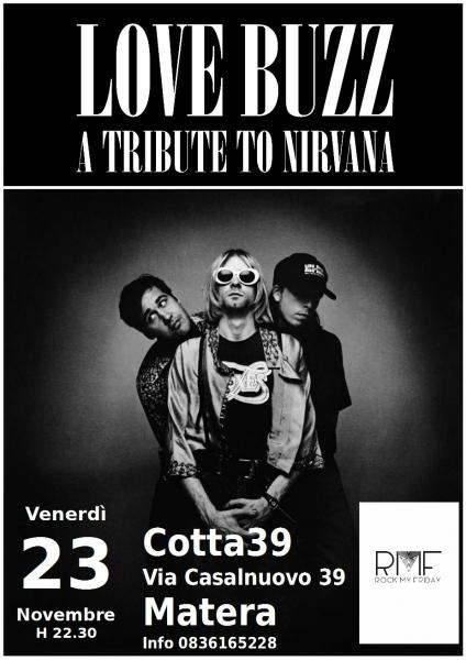 Love Buzz - A tribute to Nirvana live at Cotta39