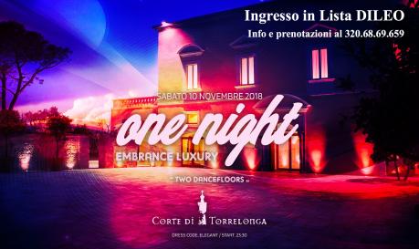 ONE NIGHT @Corte di Torrelonga