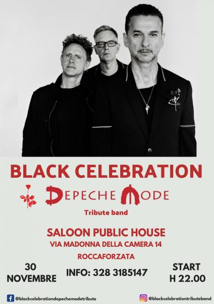Black Celebration - Depeche Mode tribute live al Saloon Public House