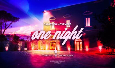 Sab 10 Novembre - Corte di Torrelonga Bari -One night