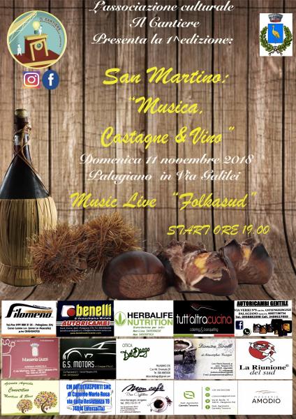 San Martino : Musica, castagne e vino