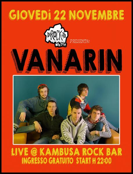 Vanarin live at Dirockato Winter/Kambusa Rock Bar
