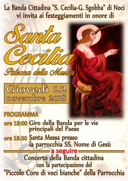 "Santa Cecilia" Patrona della Musica
