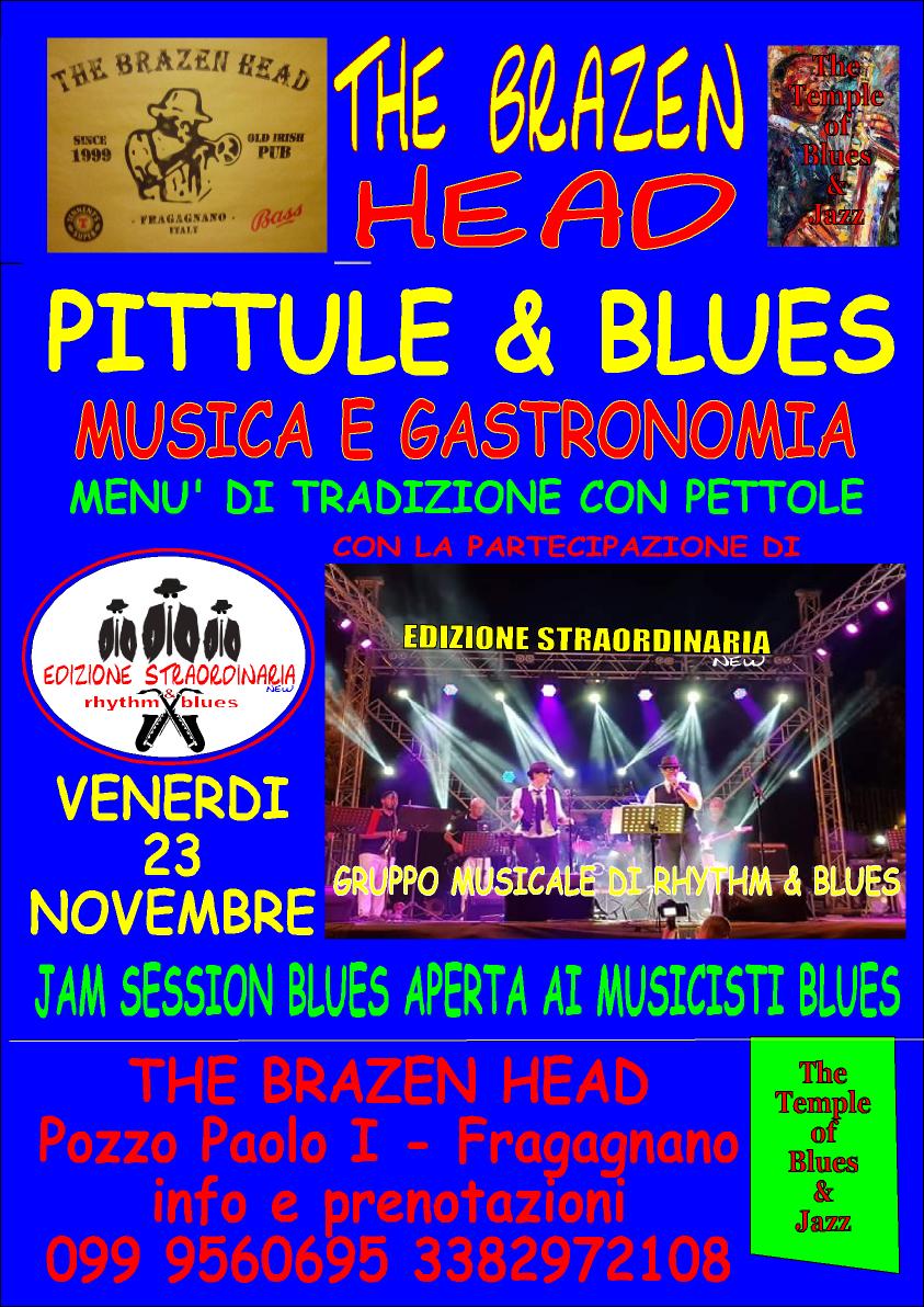 "PITTULE & BLUES" Fragagnano il Tacco di Bacco