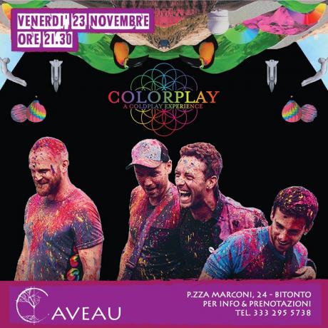 Colorplaya a Coldplay experience live Caveau - Bitonto