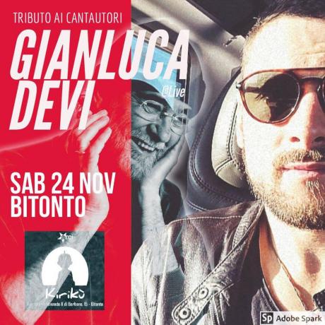 Gianluca Devi - Tributo ai Cantautori Italiani @ Kirikù Circolo Arci - (Bitonto)