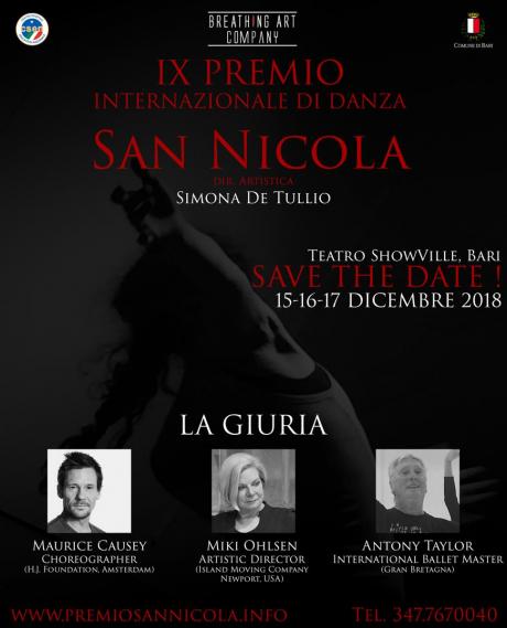 IX PREMIO INTERNAZIONALE DI DANZA SAN NICOLA