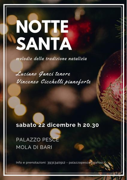 Notte santa [melodie della tradizione natalizia]