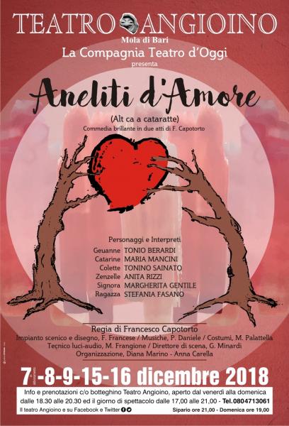 "Aneliti d'Amore" commedia brillante