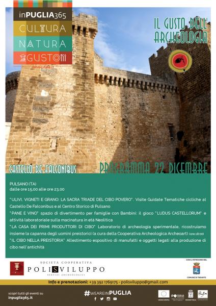 “Il Gusto dell’Archeologia” InPuglia365 - Il Medioevo rivive nel Castello De Falconibus di Pulsano