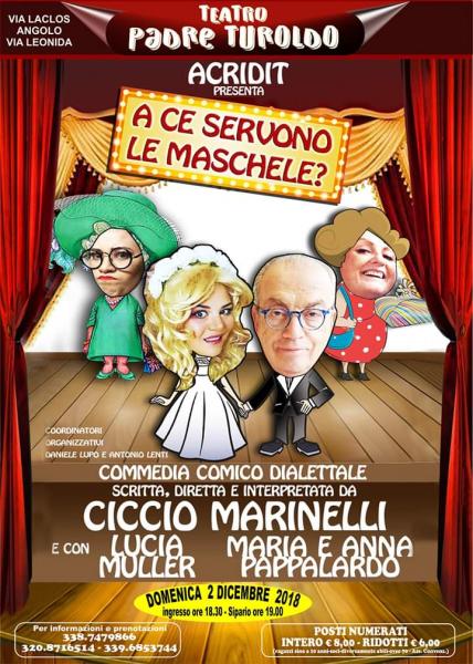 Grandissima commedia di fine anno con Marinelli