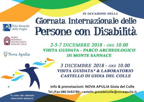 Giornata Internazionale Disabilità - Castello di Gioia del Colle