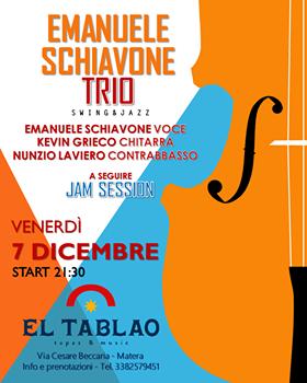 Emanuele schiavone in trio