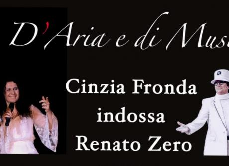 D'aria e di musica... Cinzia Fronda indossa Renato Zero