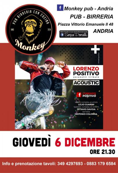 Lorenzo Positivo - Jovanotti Tribute Band - Andria
