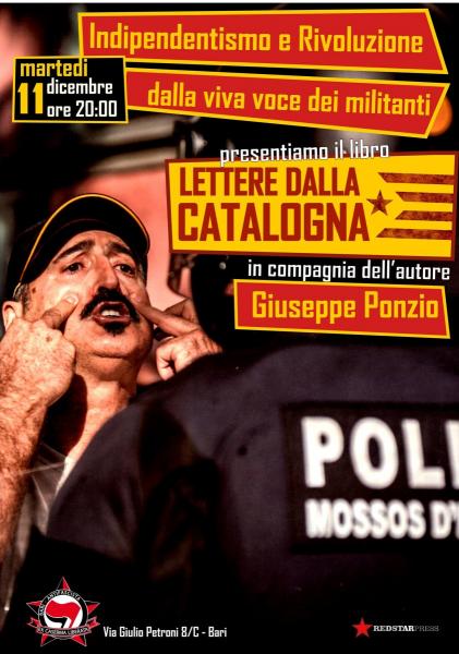 Lettere dalla Catalogna - presentazione con Giuseppe Ponzio