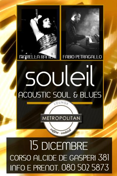 Souleil *** Soul Swing & Blues - live al Metropolitan