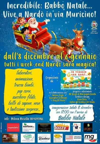 BABBO NATALE A NARDÒ. MAGIA? NO, REALTÀ!