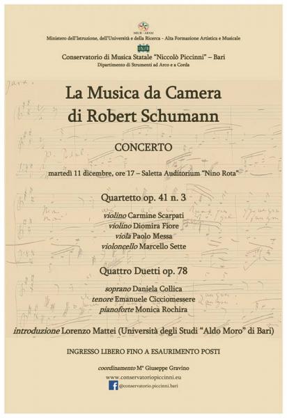 CONCERTO - La musica da camera di Robert Schumann