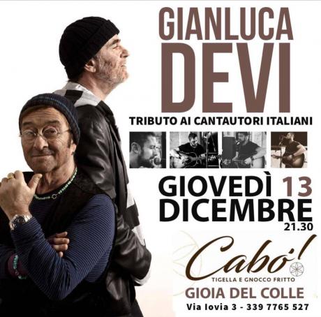 Gianluca Devi - Tributo ai Cantautori italiani @ (Gioia del Colle)