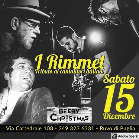 I Rimmel & Gianluca Devi - Tributo ai Cantautori italiani @ Beery Christmast (Ruvo)