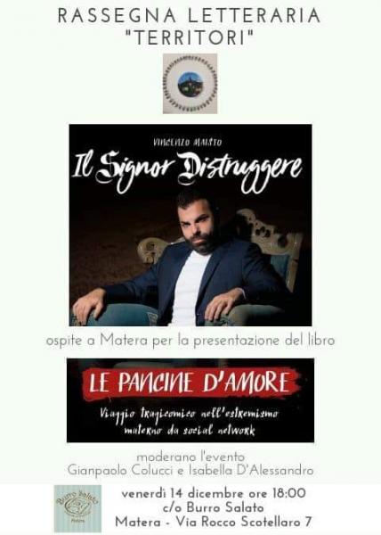 Burro Salato Matera  Presenta " Il Sig. Distruggere"