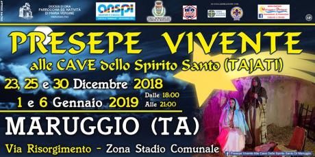 PRESEPE VIVENTE ALLE CAVE DELLO SPIRITO SANTO (TAJATI)