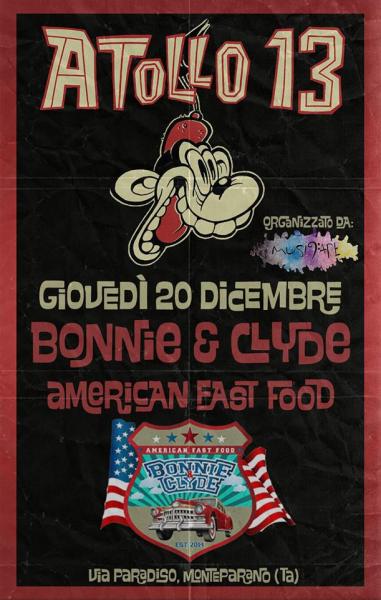 "Atollo13" live at Bonnie & Clyde