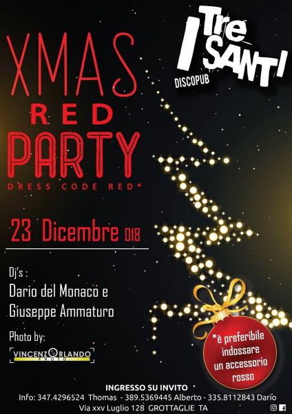 XMAS RED PARTY