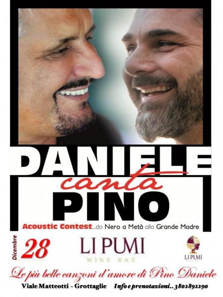 Daniele Canta Pino- Tributo a Pino Daniele